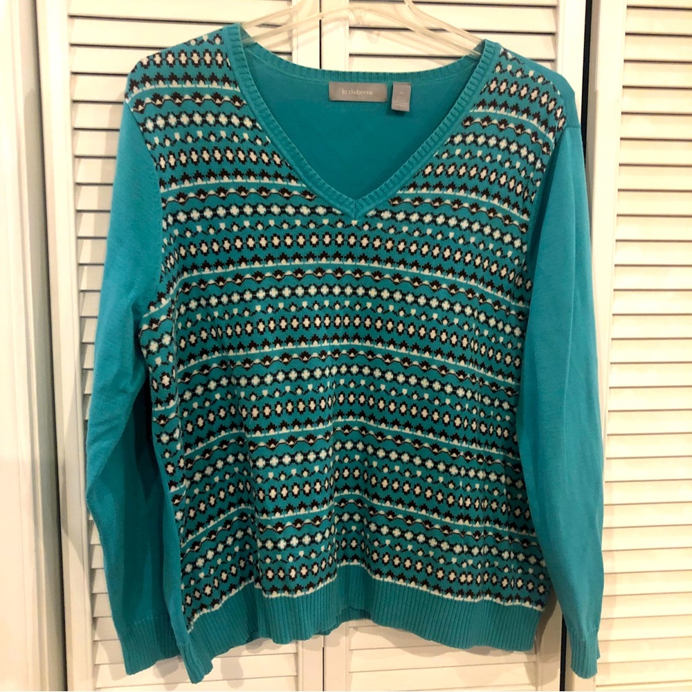 Liz Claiborne v-neck sweater